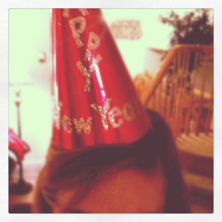 New Years party hat